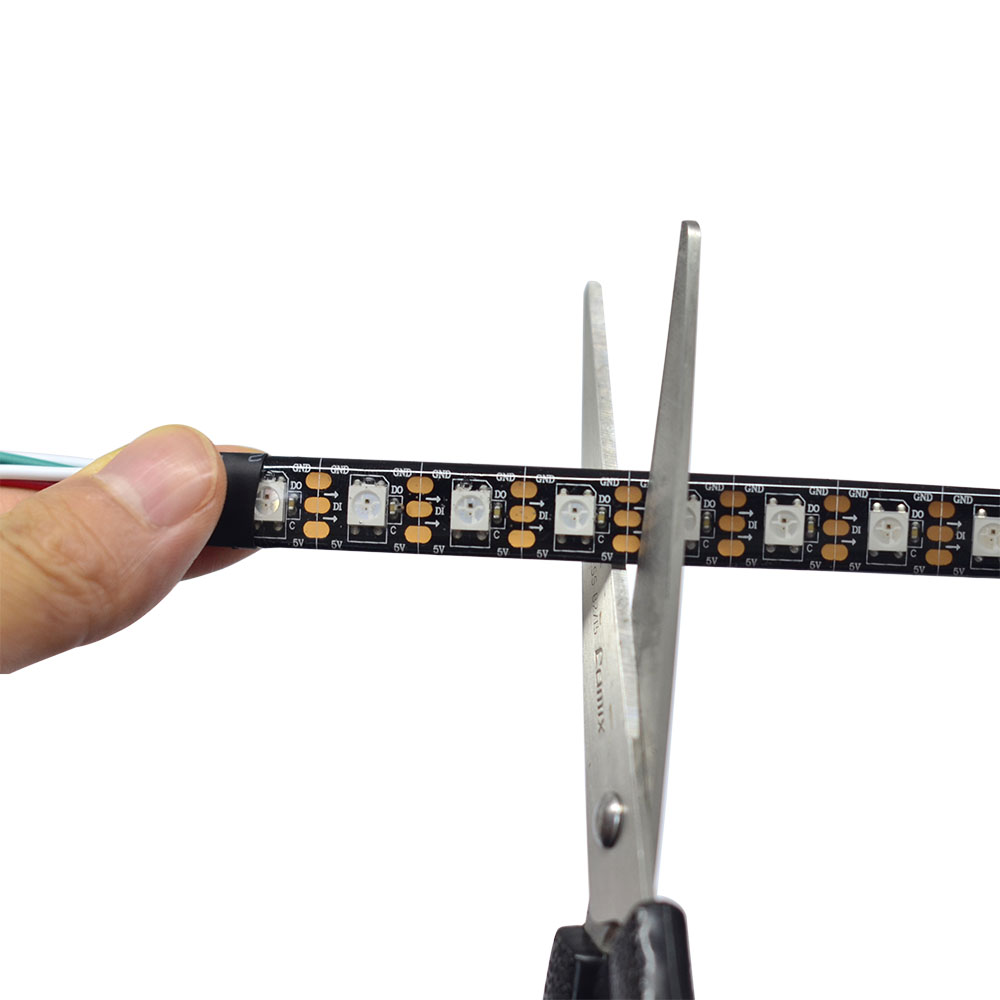 SK6812 (Upgraded WS2812B) RGB 96LEDS/M DC5V 10MM-Wide Digital Intelligent Addressable LED Strip Lights - 5m/16.4ft per roll SK6812 (Upgraded WS2812B) RGB 96LEDS/M DC5V 10MM-Wide Digital Intelligent Addressable LED Strip Lights - 5m/16.4ft per roll